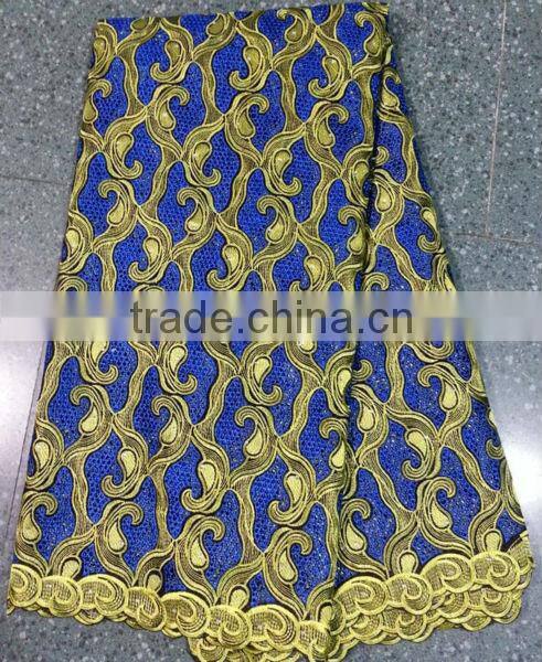 high quality heavy cotton african lace