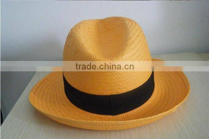 High Quality Unisex Adults Straw Panama Hat for Sale