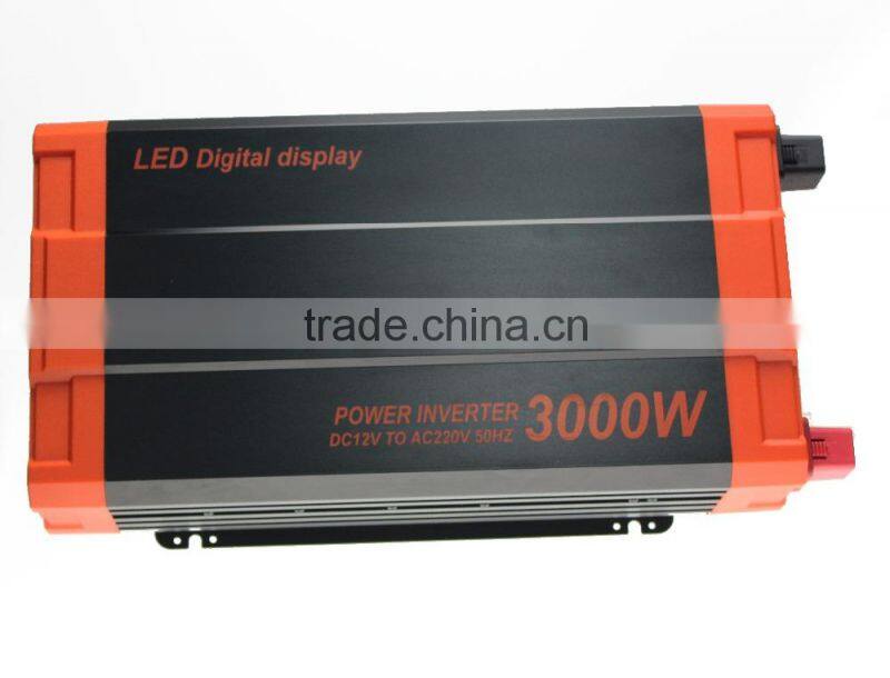 3000w 12v to 220v Modified Sine Wave Power Inverter with best quality