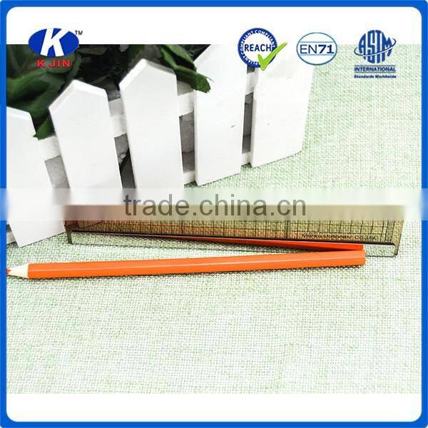 China manufacturer promotional 15cm grey transparent lens PS ruler with cheap price