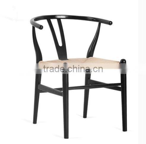 design chair Y shape wood chair Nordic style hotel restaurant project