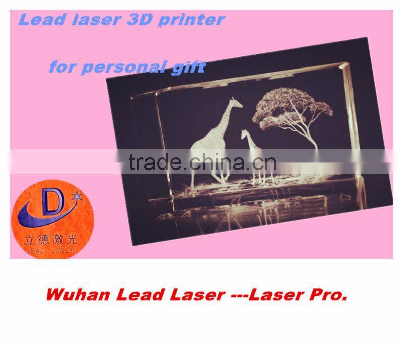 New novel 3D laser engraving and marking printer for gift
