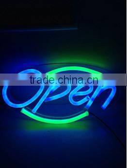 12V Animated Open Customed Neon Sign Made By Flex Neon