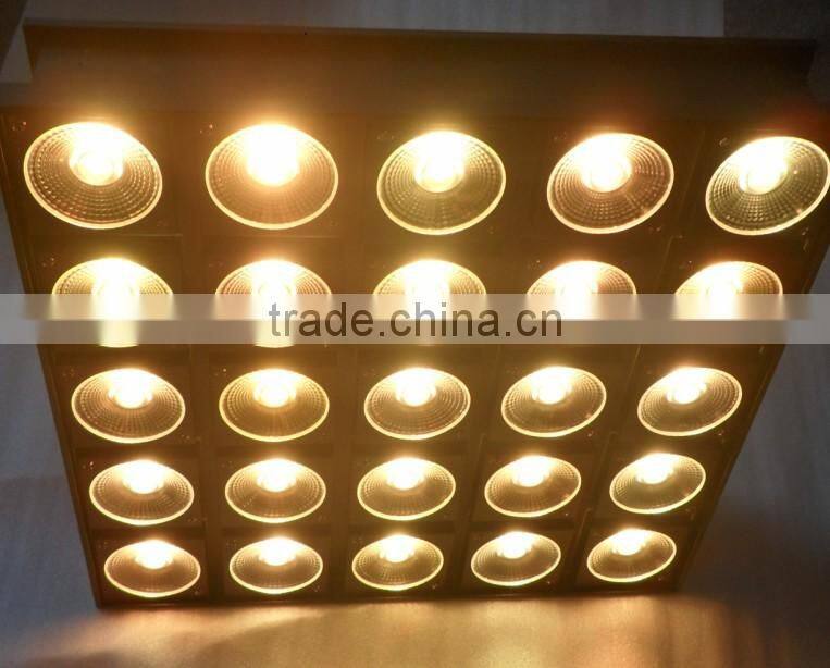 Audience Blinder Led Stage Light 25PCS 10W/30W RGB matrix panel Blinder