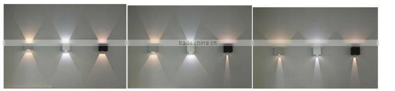 Swing /Hot sale Outdoor /indoor led wall lamp 4w