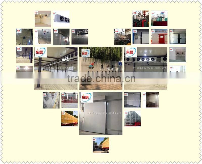 cold room with pu sandwich panel sliding door