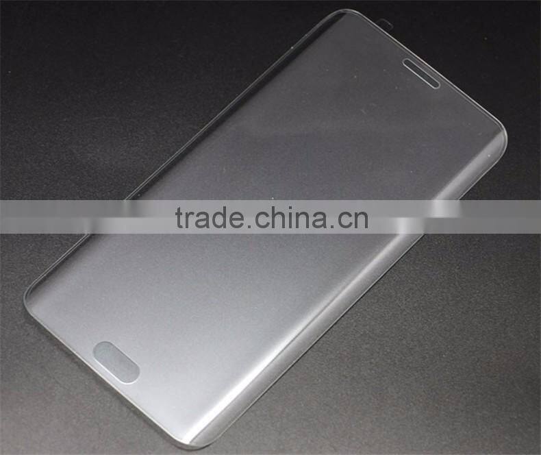Full Cover Clear Screen Protector 0.2mm 3D Curved Toughened Film Guard Tempered Glass For Samsung Galaxy S6 Edge Plus