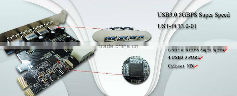 USB 3.0 PCI post card