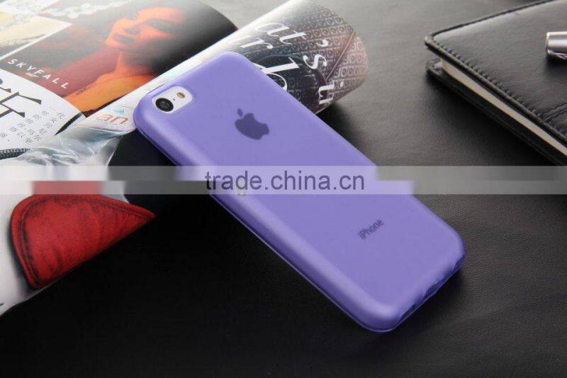Fashionable Candy Colors TPU Soft Back Cover For Iphone 5c