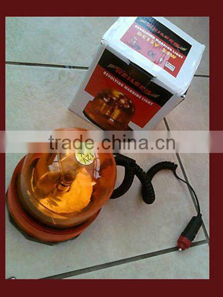 Portable factory selling 12v warning revolving light(ce/rohs)