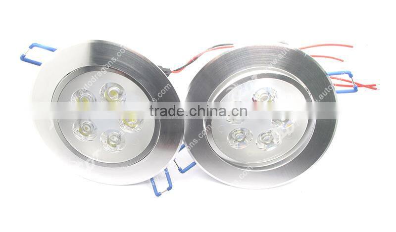 2015 newest 5w high power led ceiling light dome lamp 90-240v