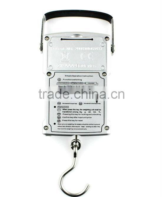 50kg High Precision Portable Digital Portable Weighing Luggage Scale