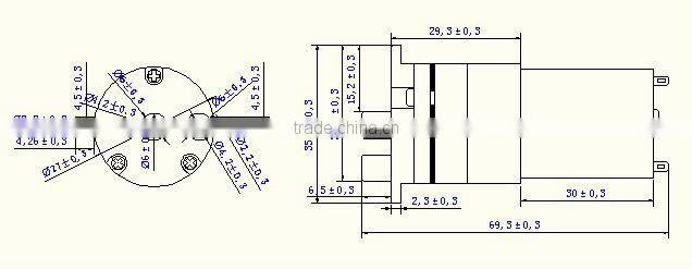DC 12V Micro water pump for Coffee machine/coffee maker
