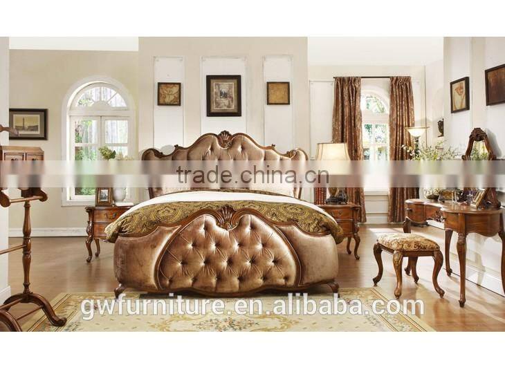 A08 antique soild wood bedroom furniture prices in pakistan