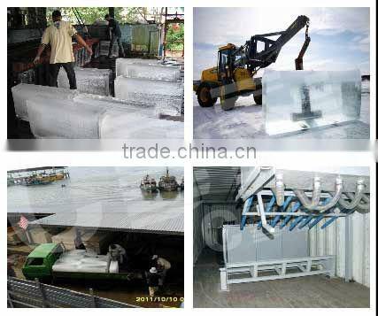 Easy installation containerized block ice plant for sale