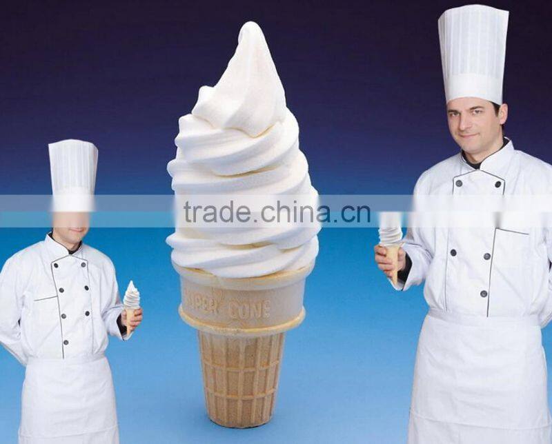 Stainless steel ice cream machine