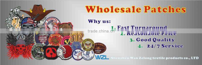 2015 Fashional Embroidered Patches custom woven patch