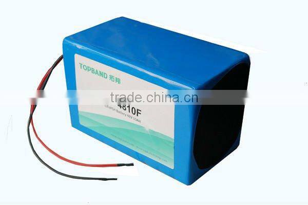 Hot selling electric motor starting battery 48V10Ah TB-4810F