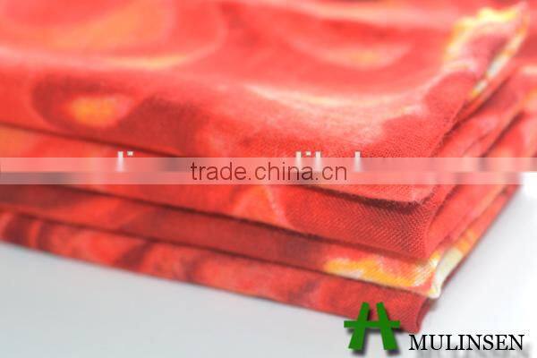 Shaoxing hot sale 32s wovenpictures of dresses casual rayon fabric