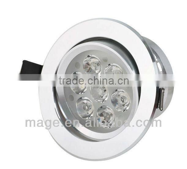 High quality high power led 7W LED downlight in china