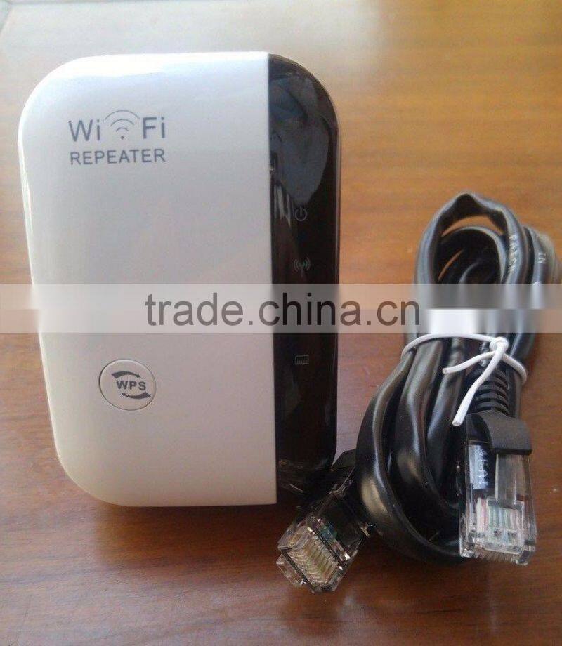 Network Routers 300Mbps 802.11 Wifi Repeater Wireless-N AP Range Signal Extender Booster EU Plug wi fi