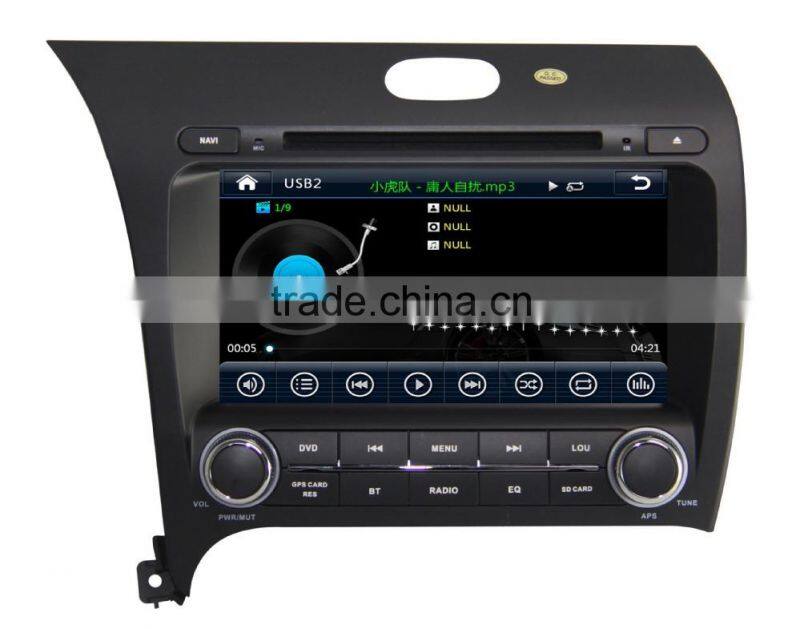 GPS digital media player Autoradio with GPS For Kia K3 with Win CE 6.0 system 800MHz 3G Phone GPS DVD BT