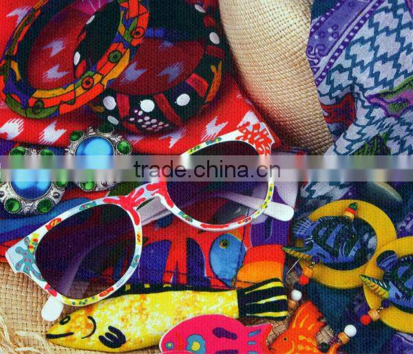 Eco-solvent ink polyester 280gsm canvas to print in plotter