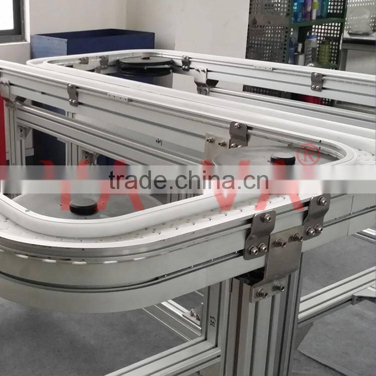 Flexible Flexlink Conveyor for Bottles