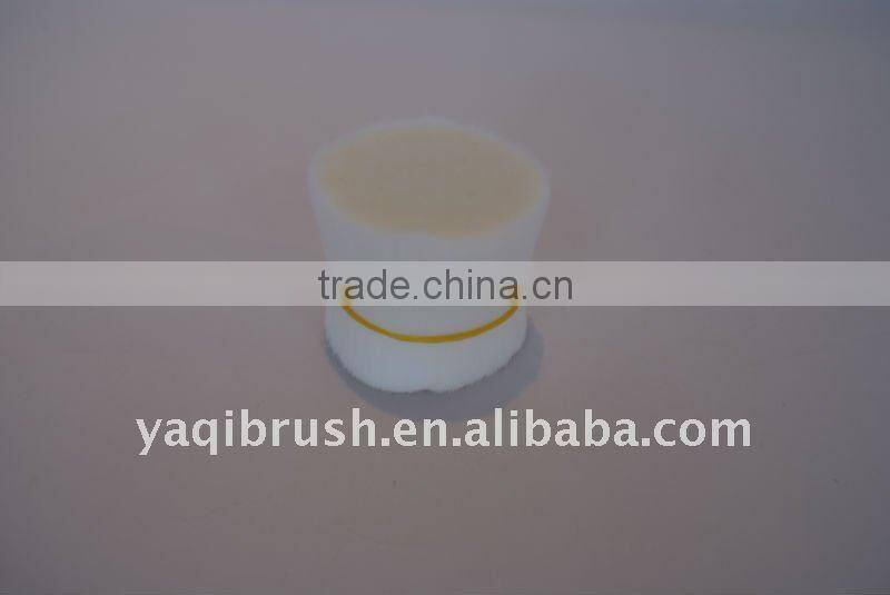 Nylon hair for cosmetic brushes