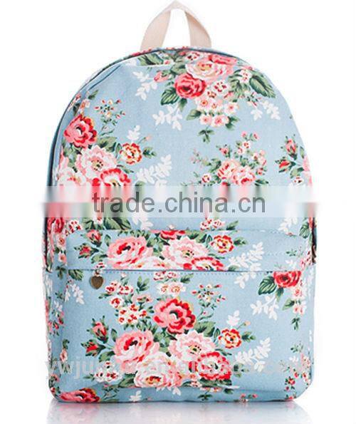 Promotional custom floral backpack
