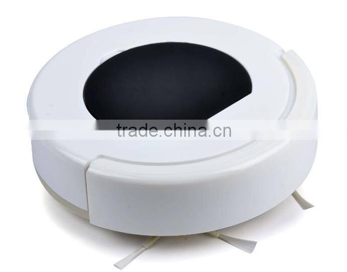 2013 Newest low noise double side brush robot vacuum cleaner, floor cleaning rmachine