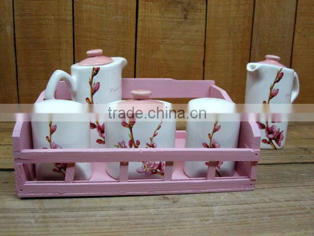 new decal ceramic oval divided dinner plate