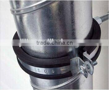 medical tube clamp fitting rubber line