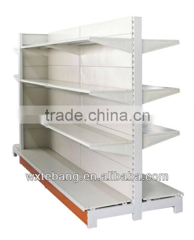 Three layers of clothing shelf
