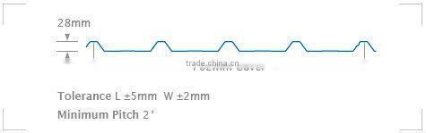 prefabricated galvanized steel corrugated roof trusses panel