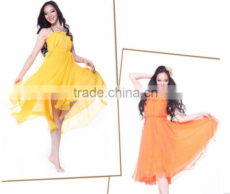Chiffon Expansion Beautiful Wholesale Comfortable Belly Dance Skirt(2120)