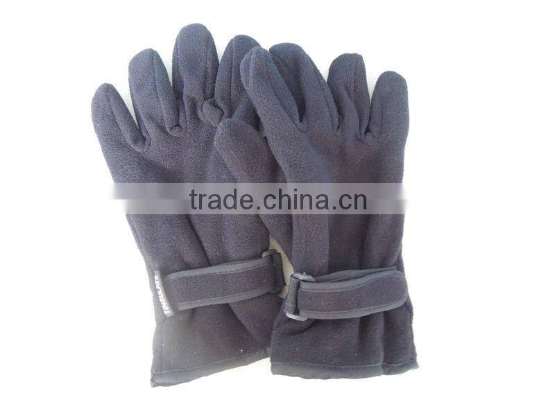 Hot 2013 promotion winter fleece glove with new design