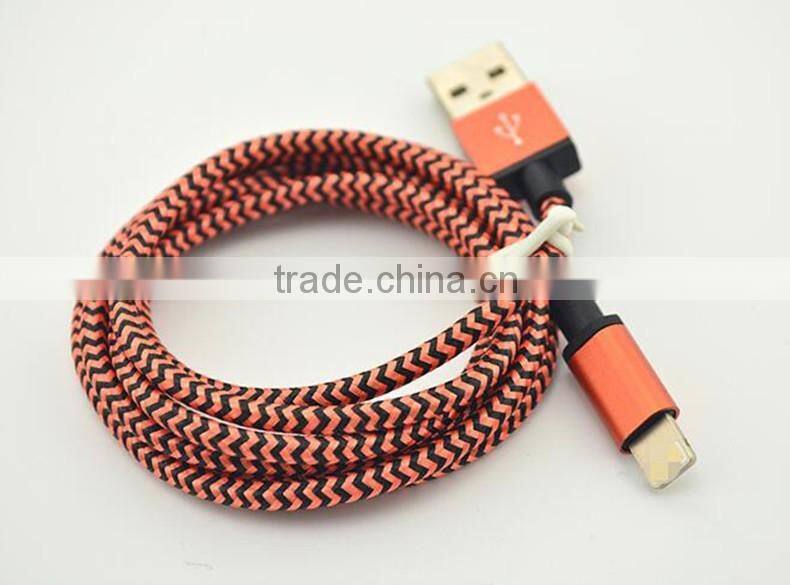 New Arrival Customized Braided Usb 2.0 Type-c Data Cable