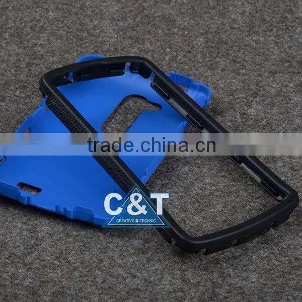 C&T Pure 4 Colors Hybrid Cover Case For LG L Fino D295 D290N