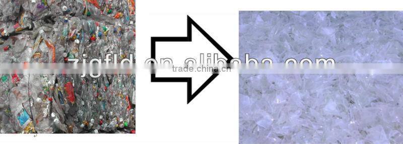 PET recycling drying washing plant