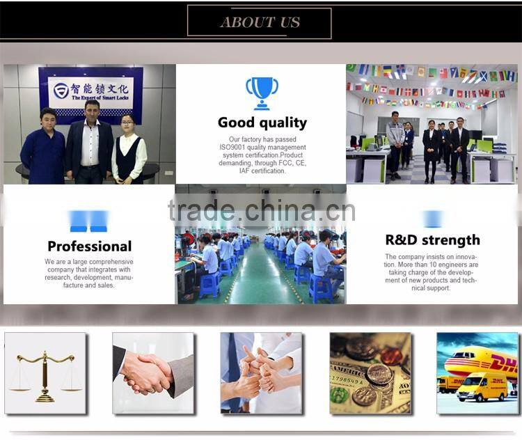 rfid card security handle safe electronic digital hotel smart keyless bedroom door lock