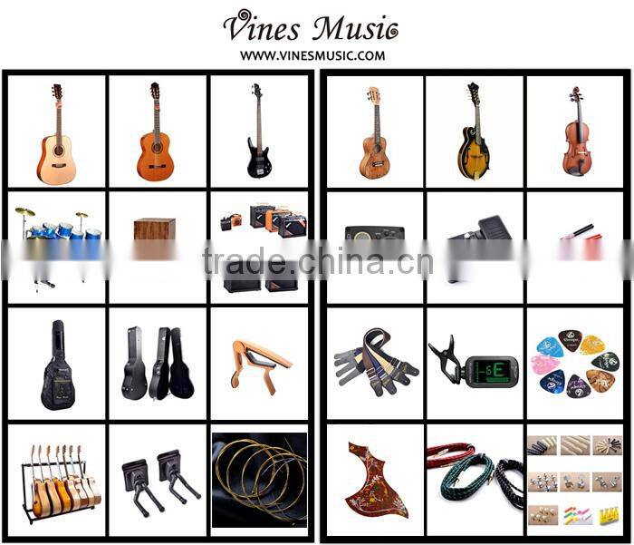 Solid cedar acoustic guitar factory price cutaway acoustic guitar (W-T3S-41A)