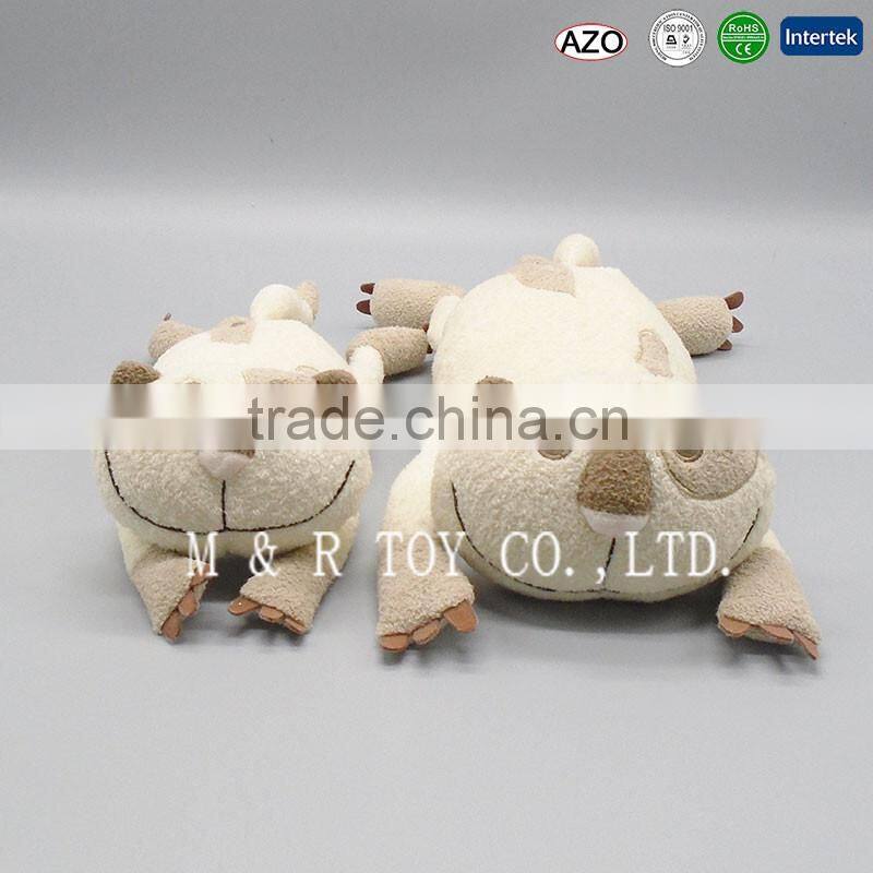 OEM Design White Plush Cat Toys with LOGO