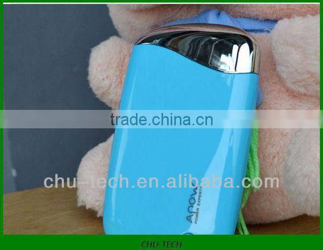 portable gift 6200mah external power charger