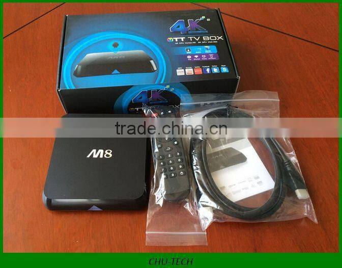 Android TV box Amlogic S802 M8 2.0GHz 2GB RAM 8GB 4K smart tv box