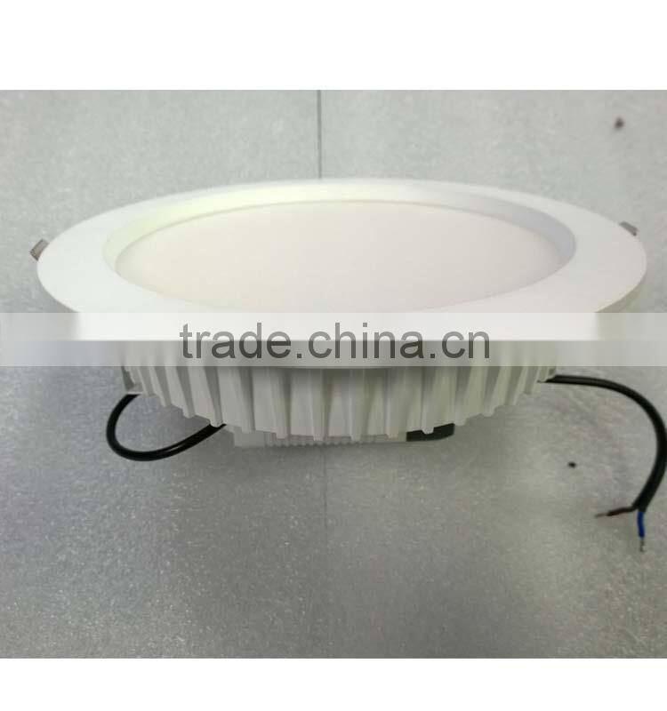 LM79 flat round ceiling light with clips installation
