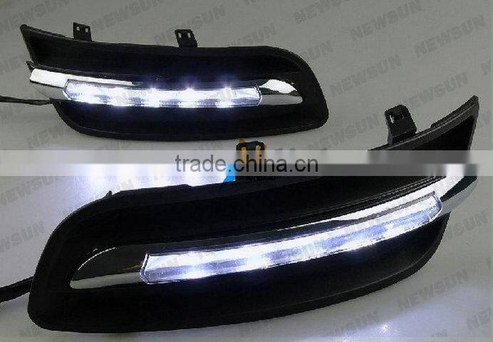 Cheap CAR-Specific LED daytime running light For teana 2008,LED DRL with turn signals Excellent auto led drl light 12V