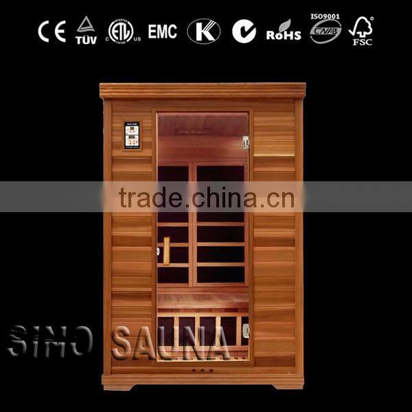 Best selling Prefect Making Low EMF Carbon Infrared Steam Healthy Sauna (CE/RoHS)