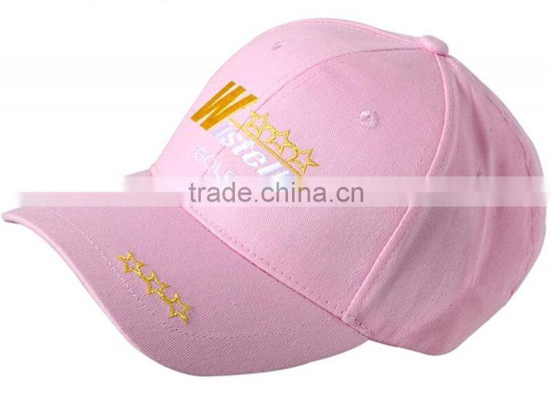 new style hot sale cotton promotinal high quality golf cap
