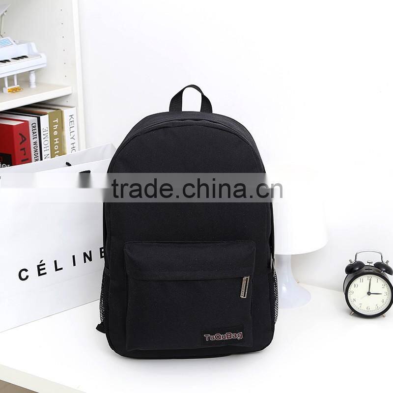 hot sale custom name brand student back notebook kids child school bag